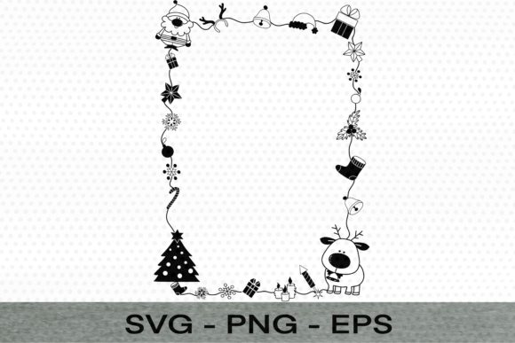 A Festive Santa Graphics Set for Designer Projects
