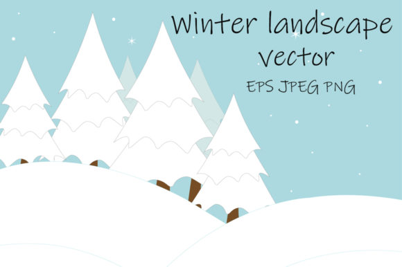 A Winter Graphic for Local Business Storytelling
