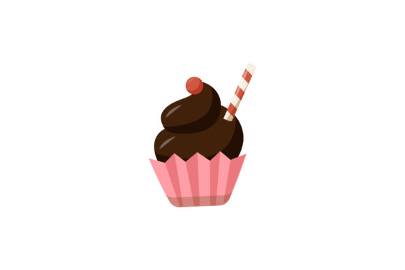 Christmas Cupcake Graphics for Polished Editorial Content