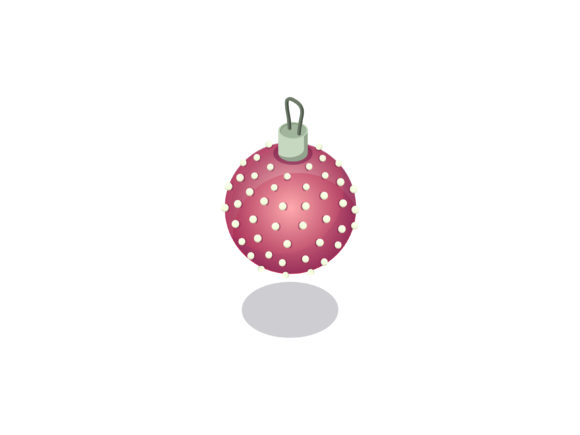 Christmas Illustration 3D Tree Ball Review