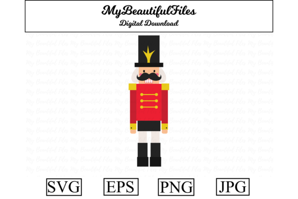 Christmas Nutcracker Cute Clipart for Graphics and Illustrations