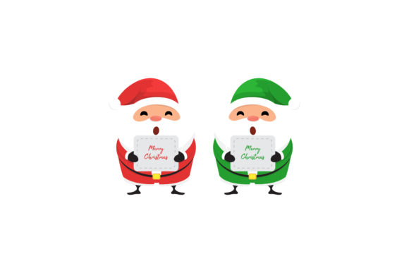 Christmas Santa Illustration Set Vector: A Graphics Review