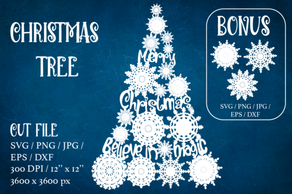 Christmas Tree. Merry Christmas: A Festive Embroidery Design
