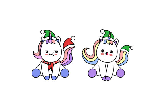Christmas Unicorns Graphics: A Brand Designer's Review