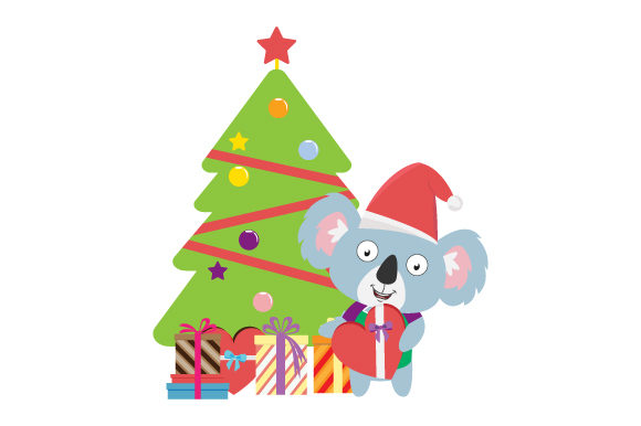 Reviewing Cute Koala Cartoon Graphics for Your Christmas Content